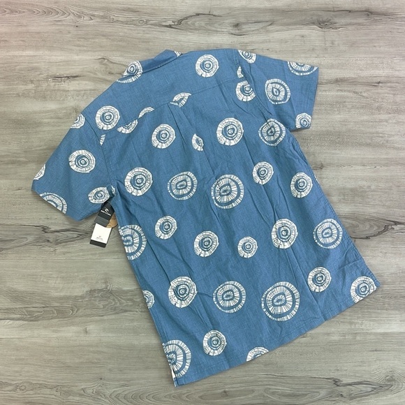 🔹RIP CURL- SALTWATERS BUTTON DOWN SHIRT - Picture 9 of 9
